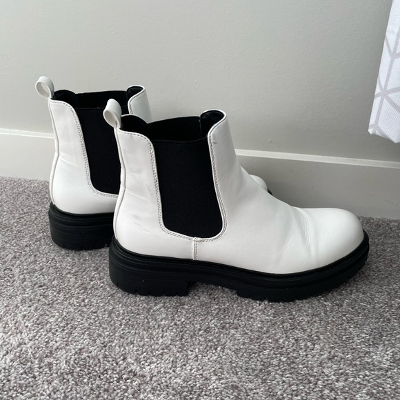 Steve Madden Billiee boots white - Picture 8 of 15
